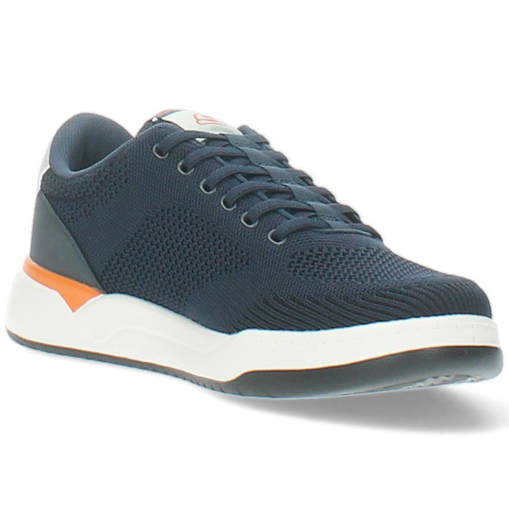 blauwe sneaker