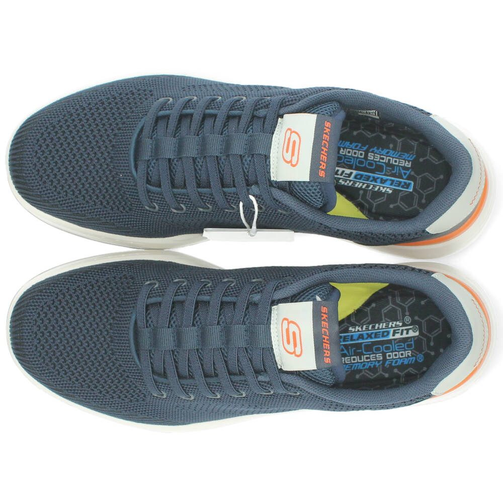 blauwe sneaker