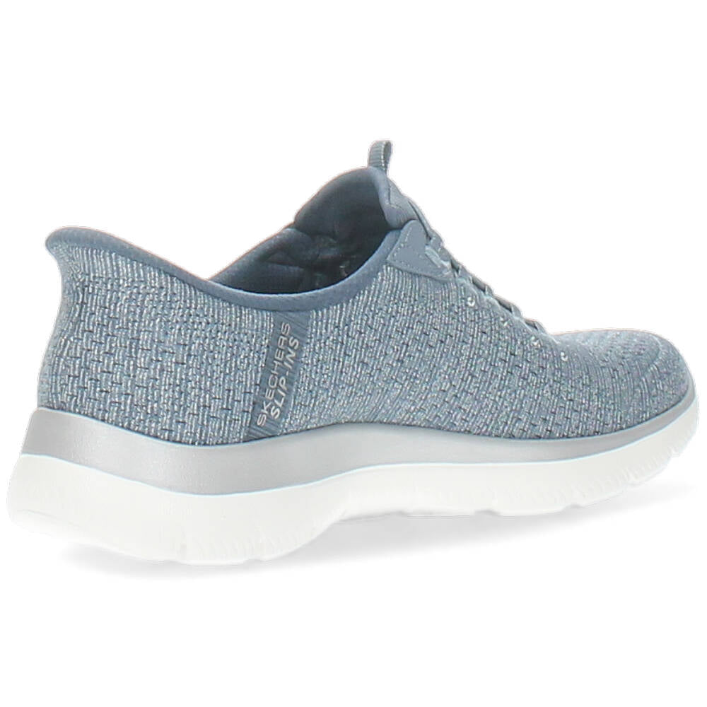 blauwe sneaker