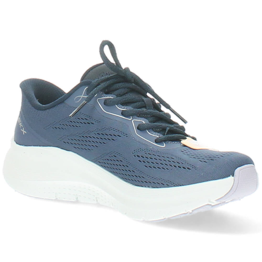 blauwe sneaker