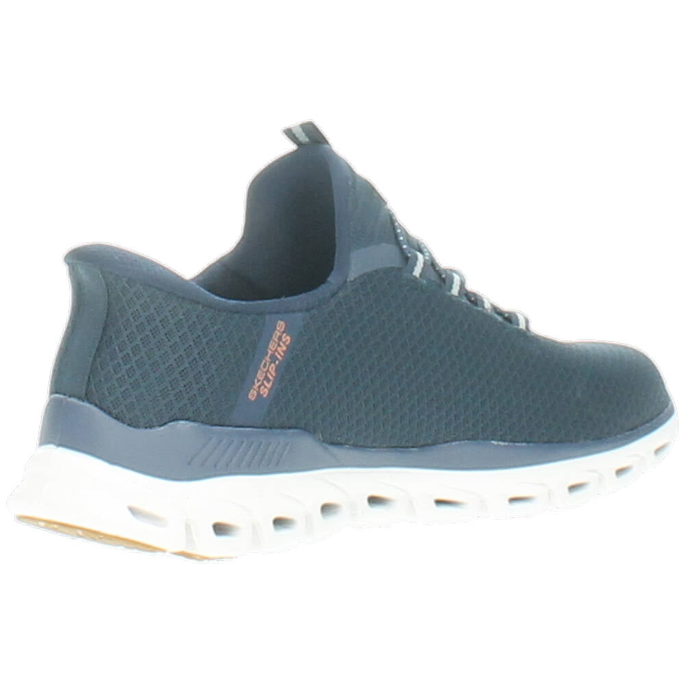 blauwe sneaker