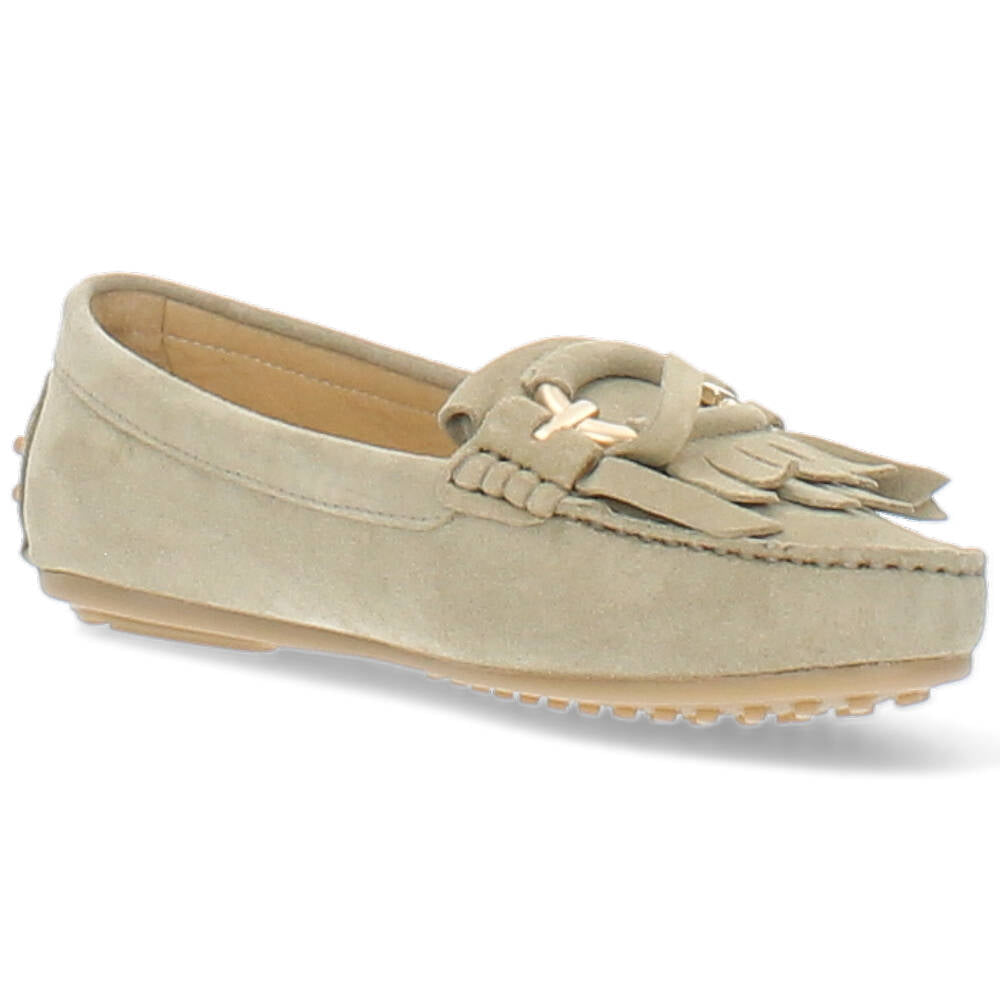 taupe mocassin
