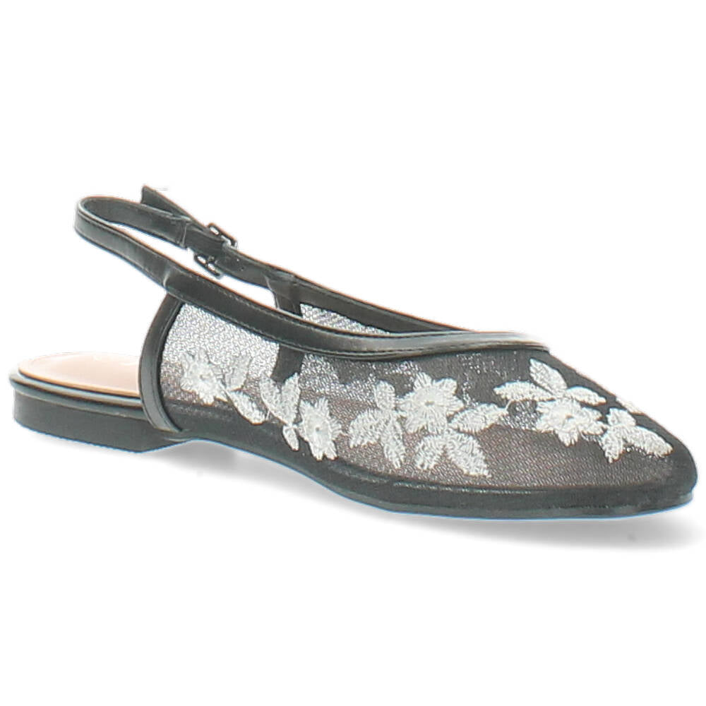 zwarte slingback