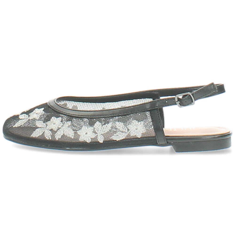 zwarte slingback