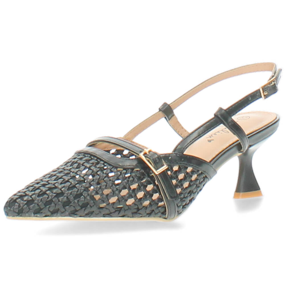 zwarte slingback