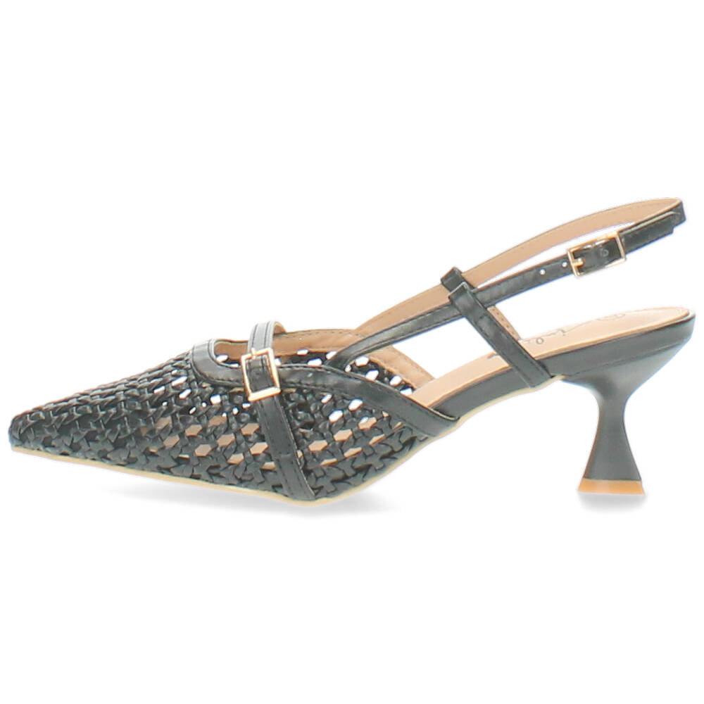zwarte slingback
