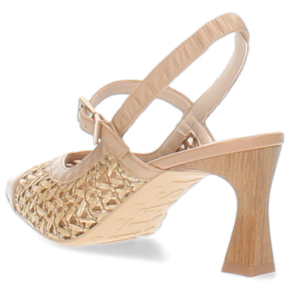 camel slingback