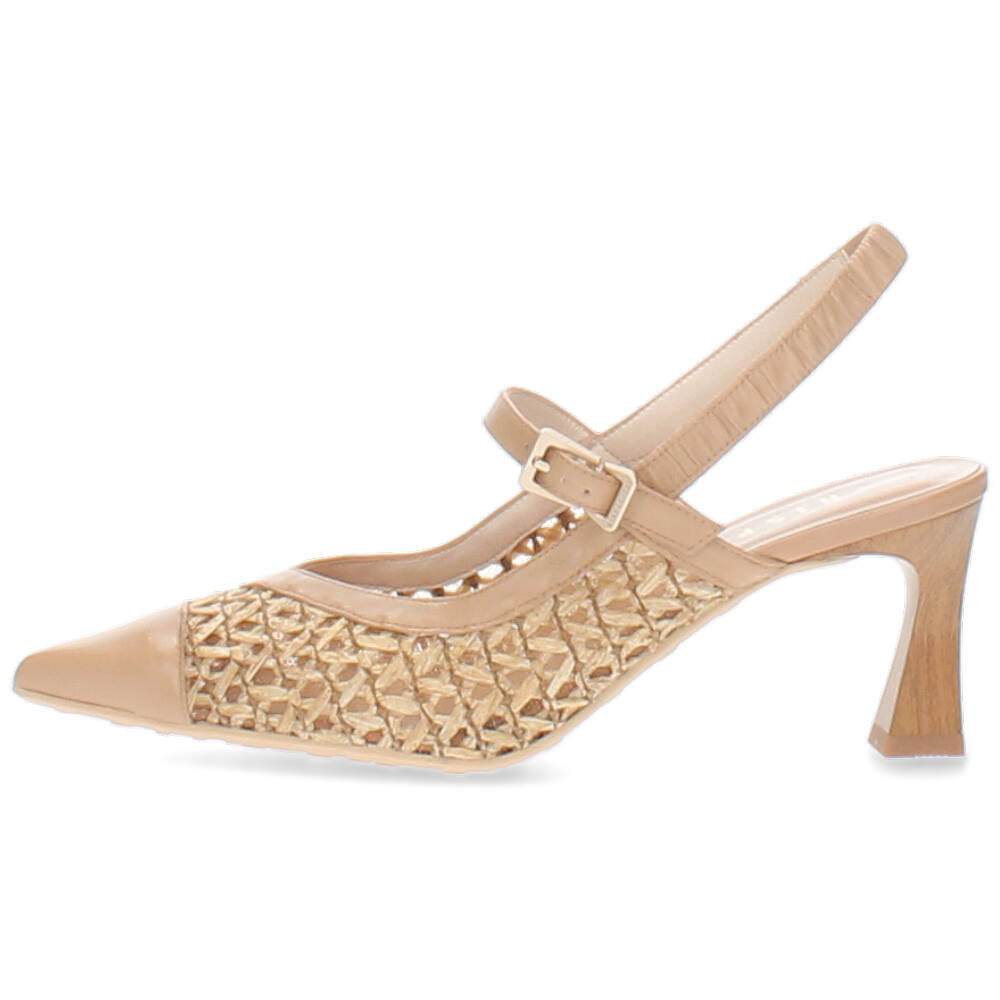 camel slingback