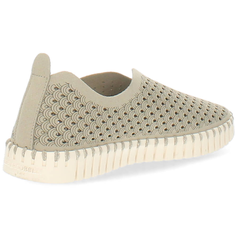grijze slip-on