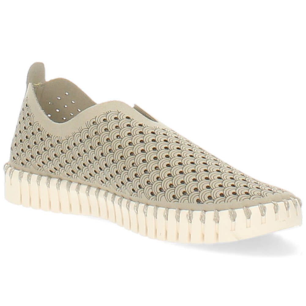 grijze slip-on