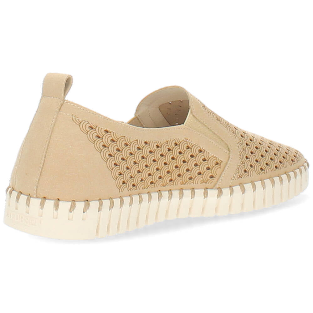 cognac slip-on