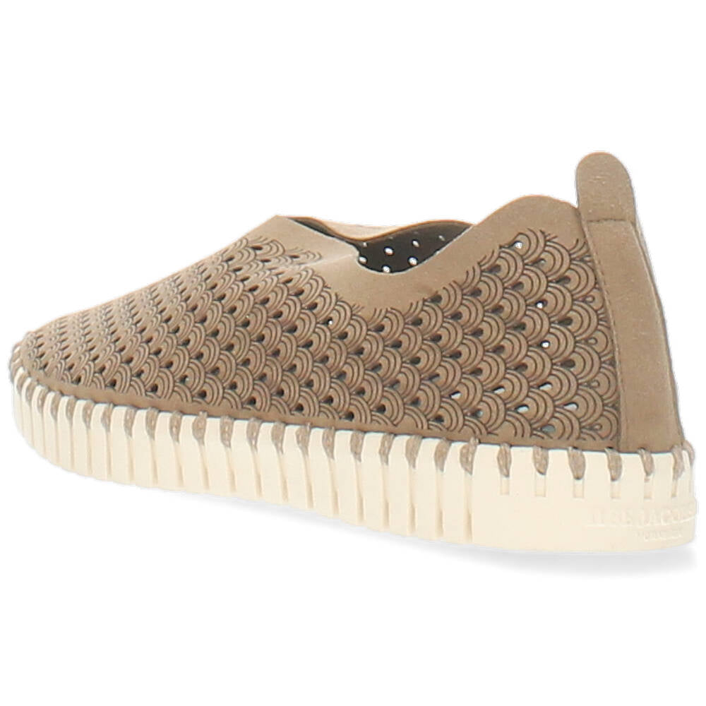 bruine slip-on