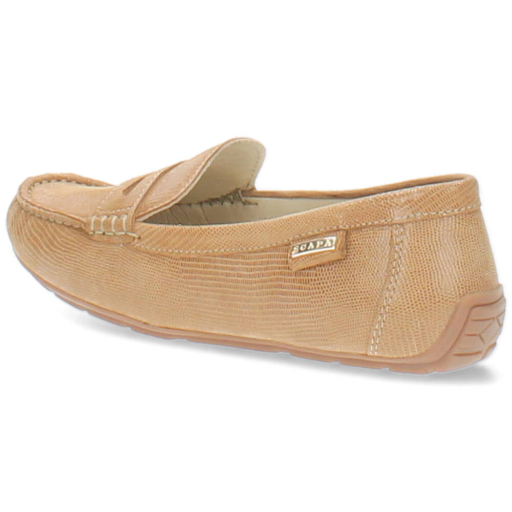 cognac mocassin
