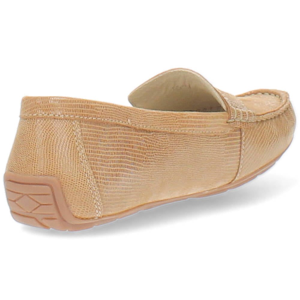 cognac mocassin