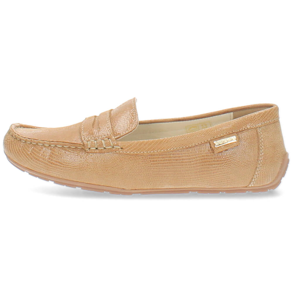 cognac mocassin