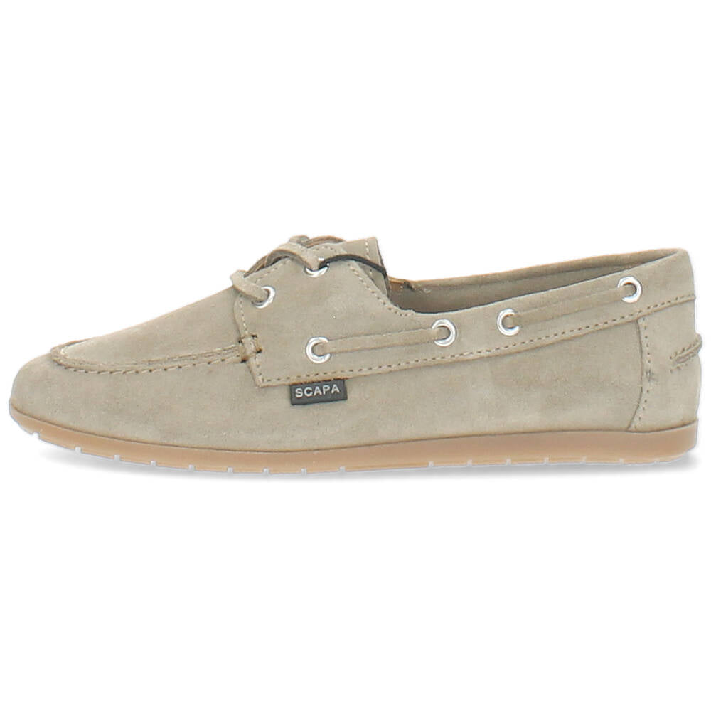 taupe bootschoen
