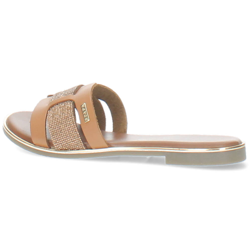 cognac slipper