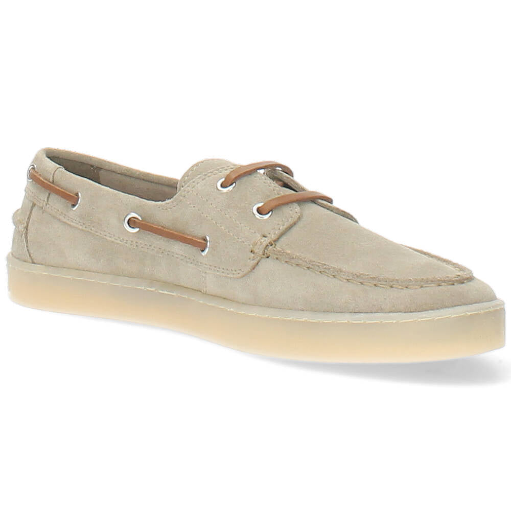 taupe bootschoen
