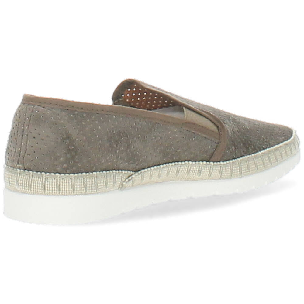 bruine espadrilles