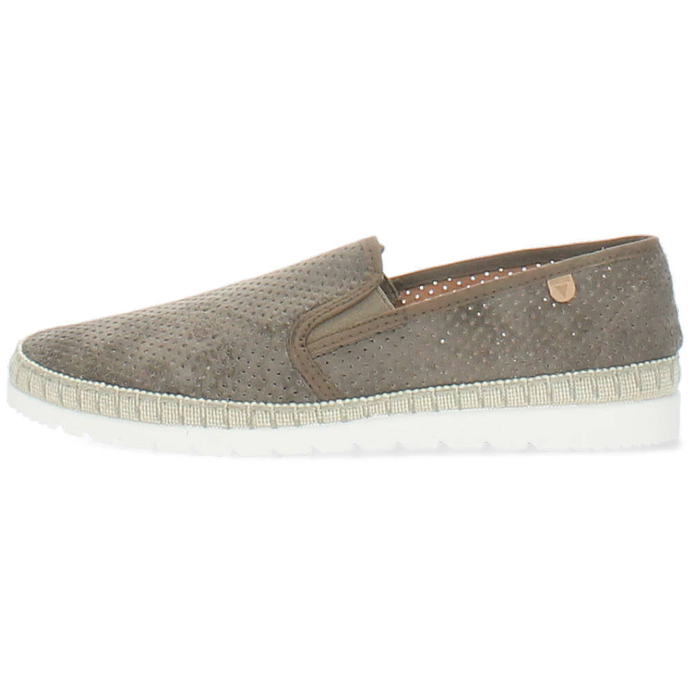 bruine espadrilles