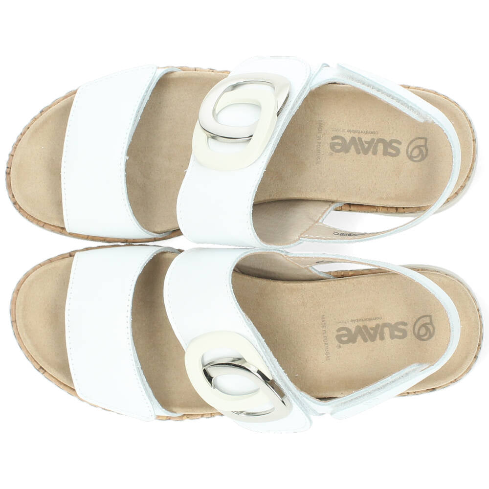 witte sandaal
