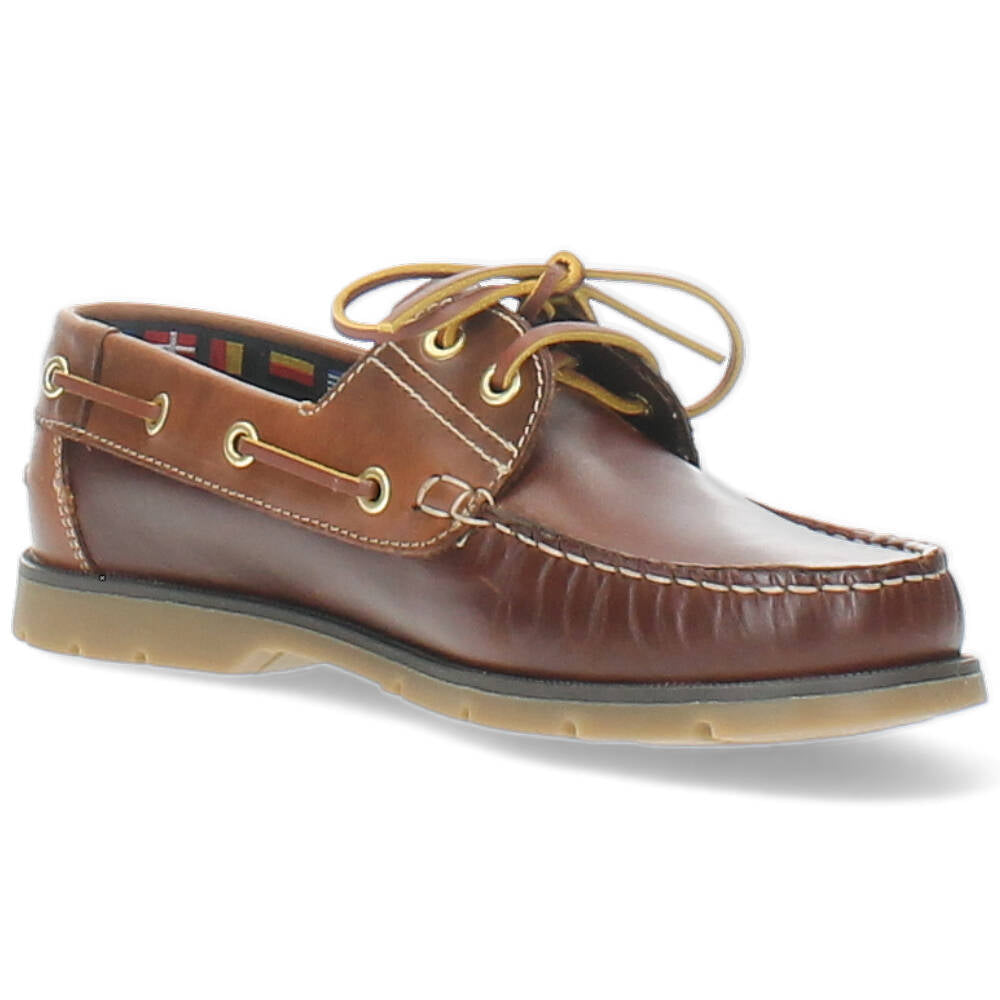 bruine bootschoen