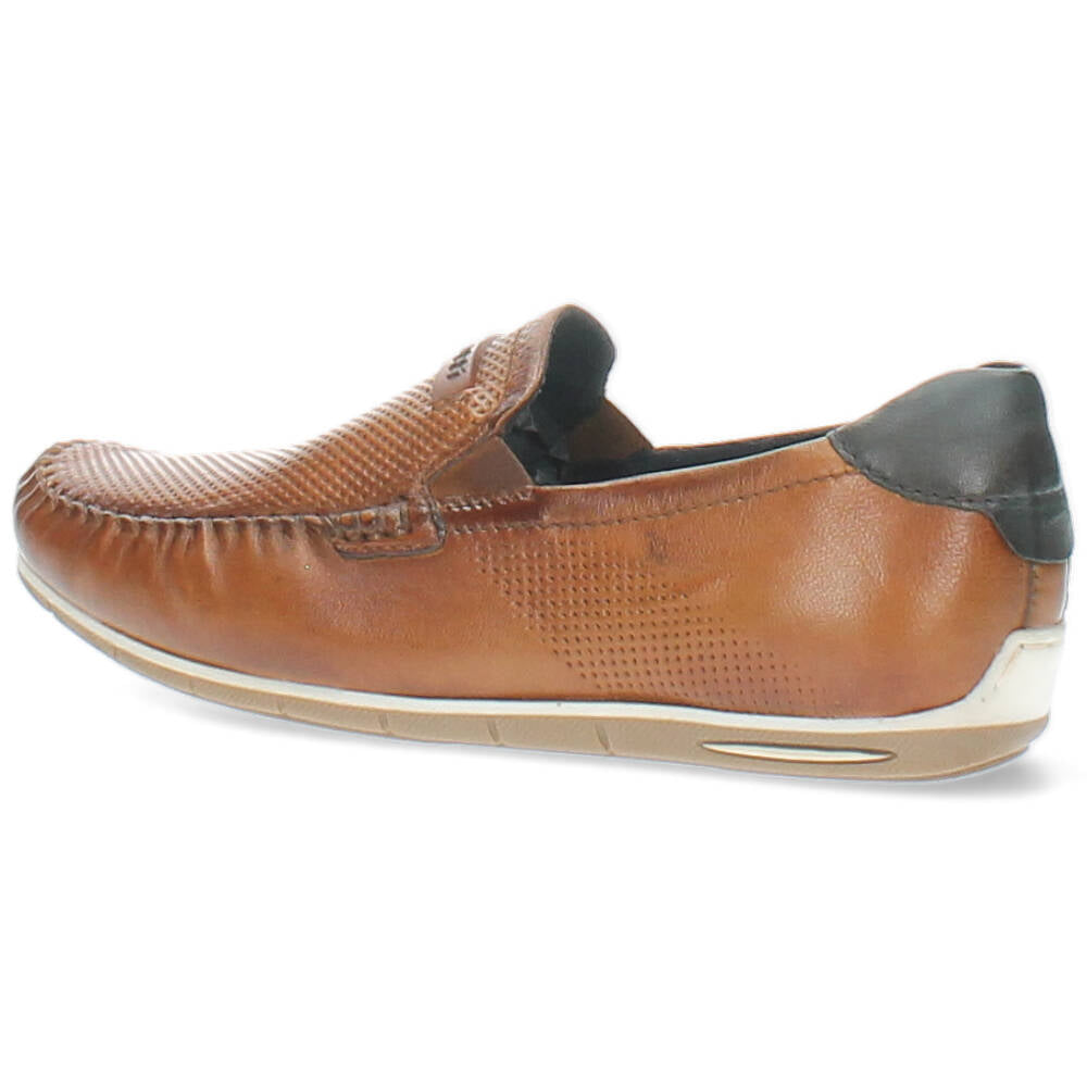 cognac mocassin