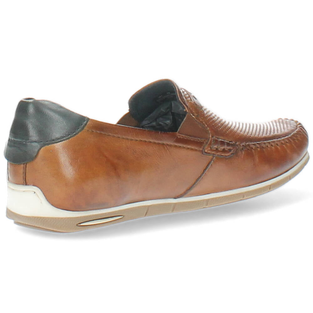 cognac mocassin