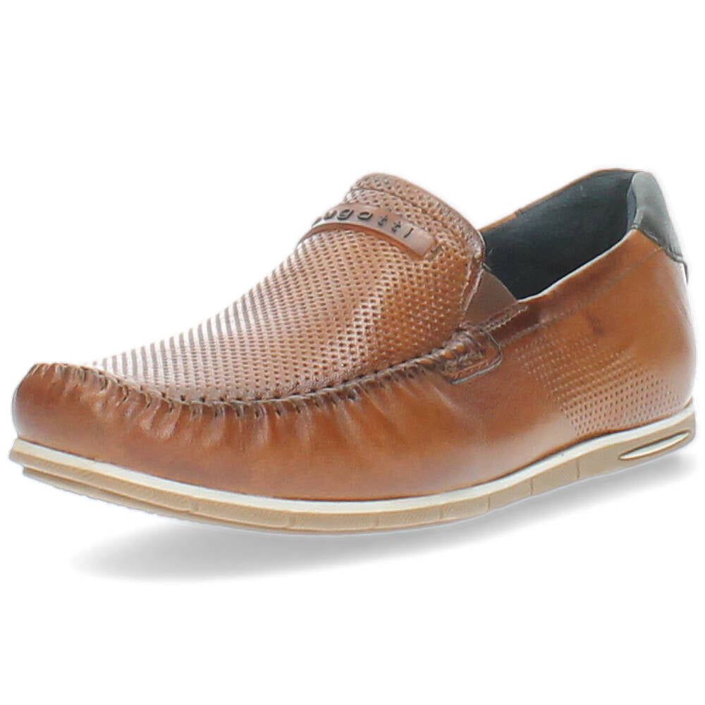 cognac mocassin