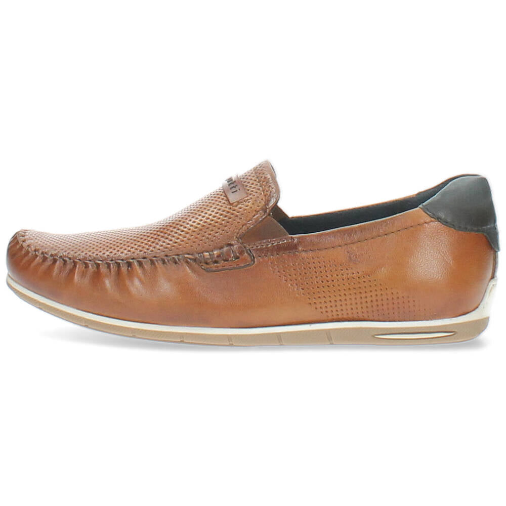 cognac mocassin