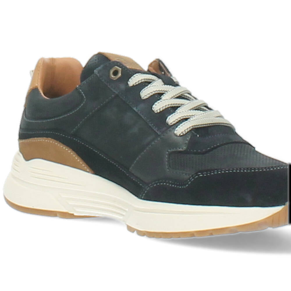 blauwe sneaker
