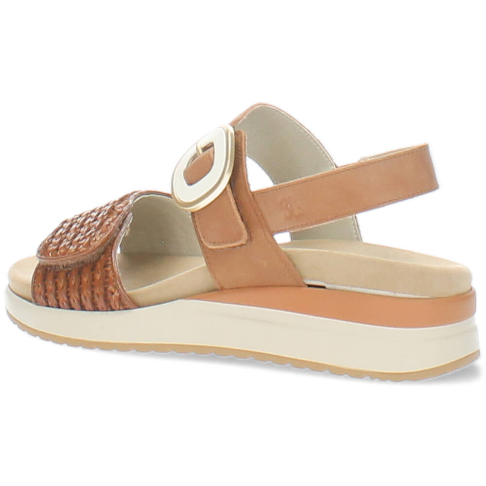 cognac sandaal