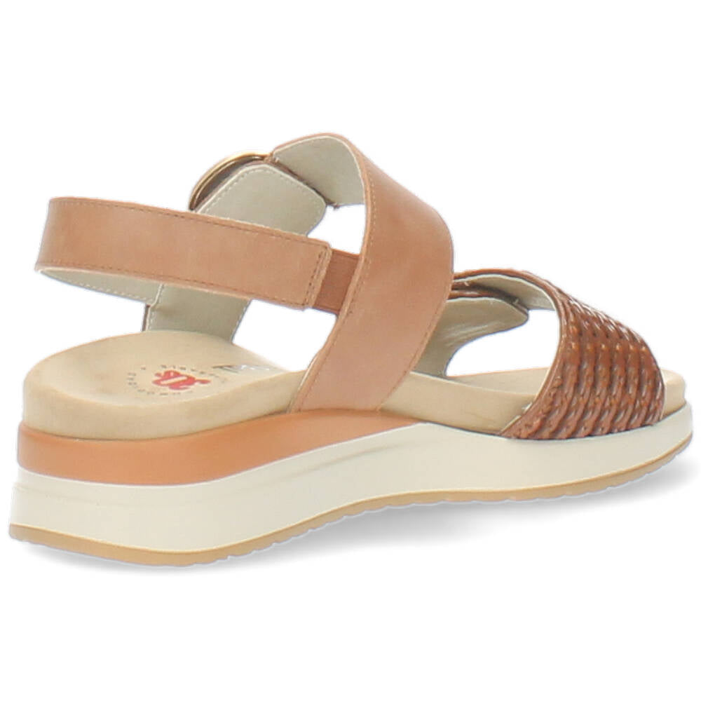 cognac sandaal