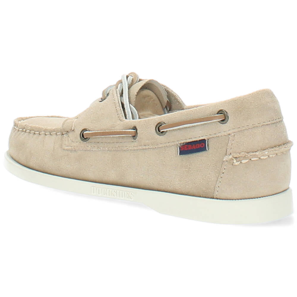 beige bootschoen