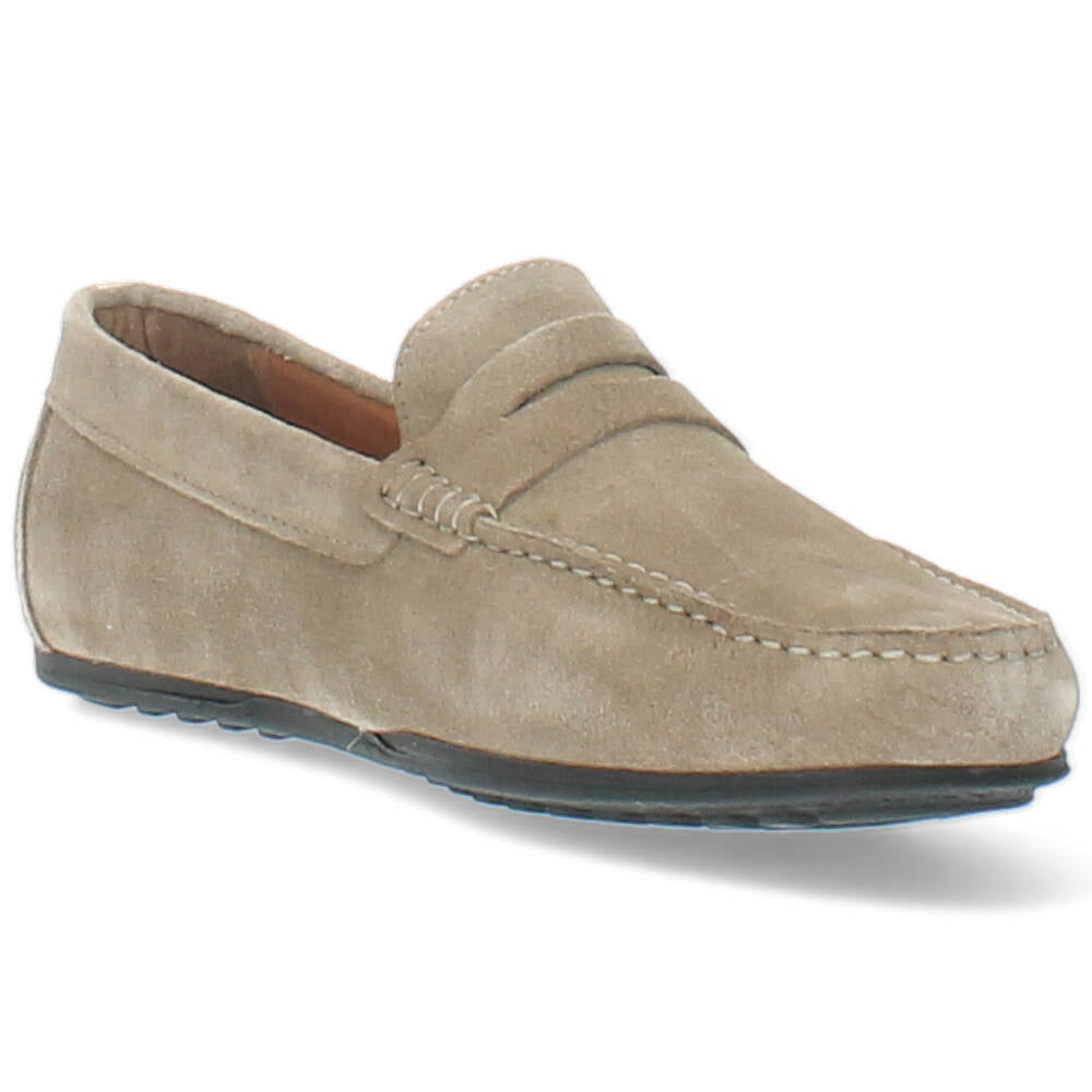 beige mocassin