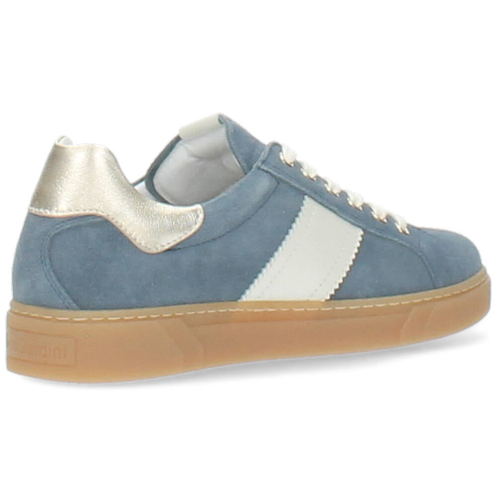 blauwe sneaker