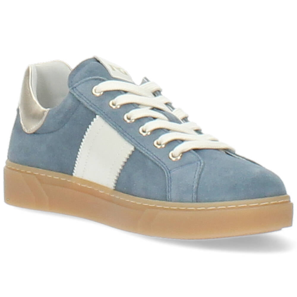 blauwe sneaker