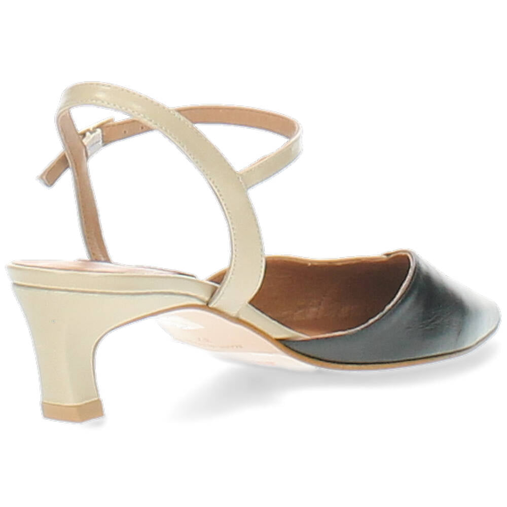 beige slingback