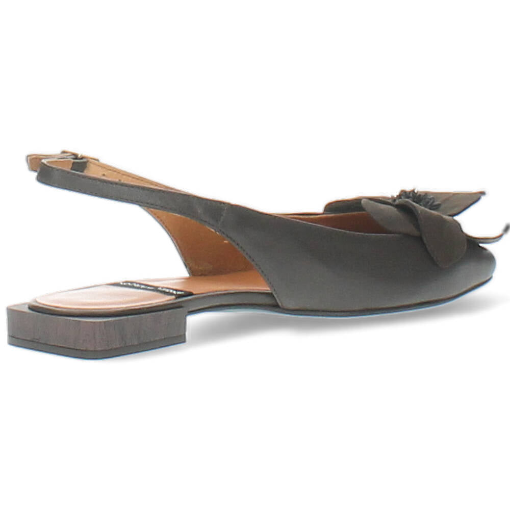 bruine slingback