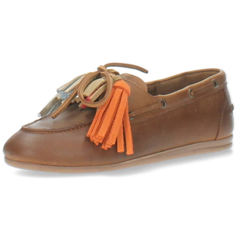 cognac moccasin