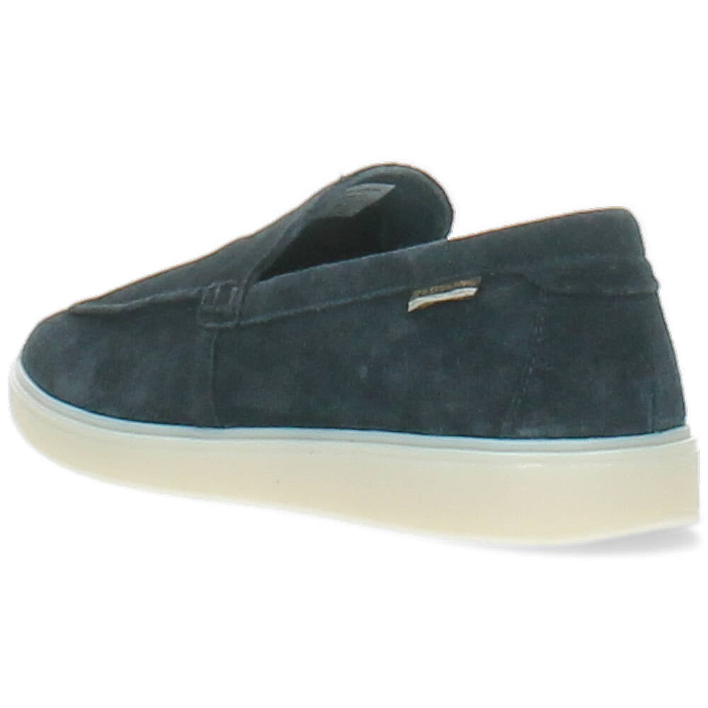 blauwe moccasin