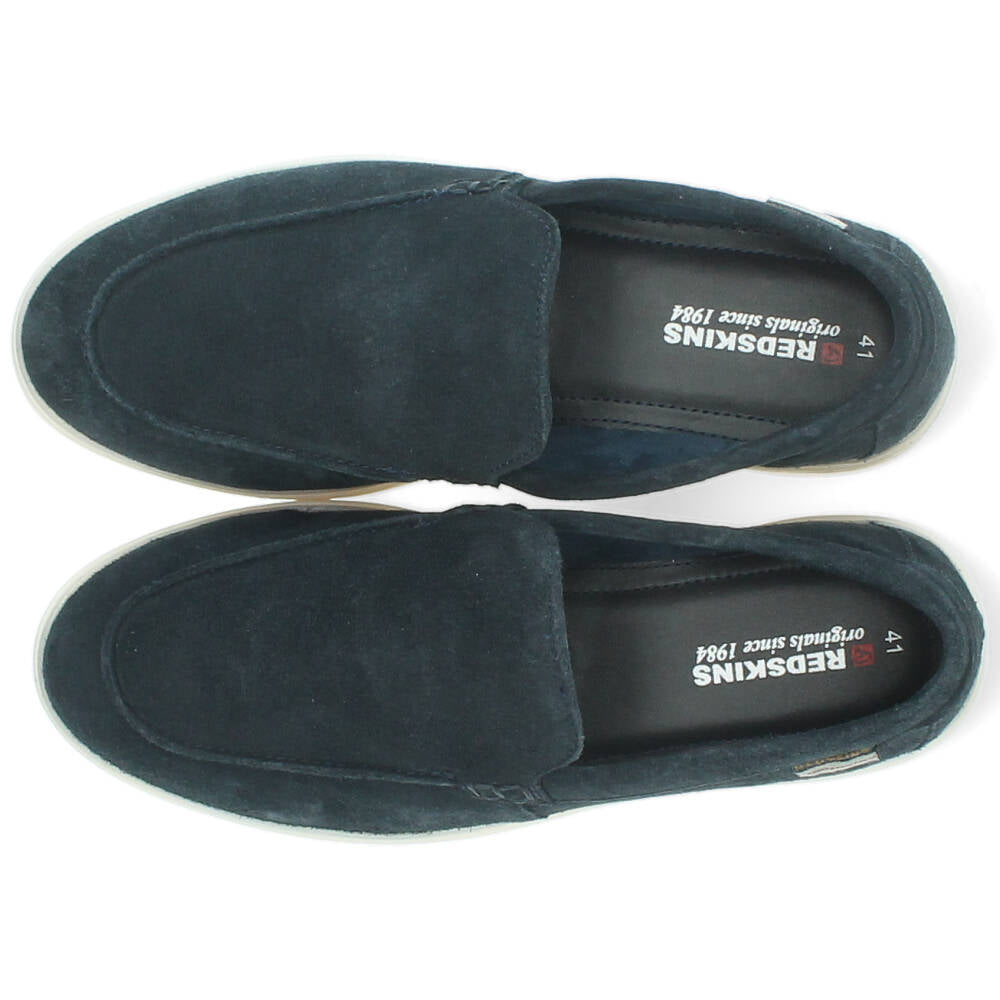 blauwe moccasin