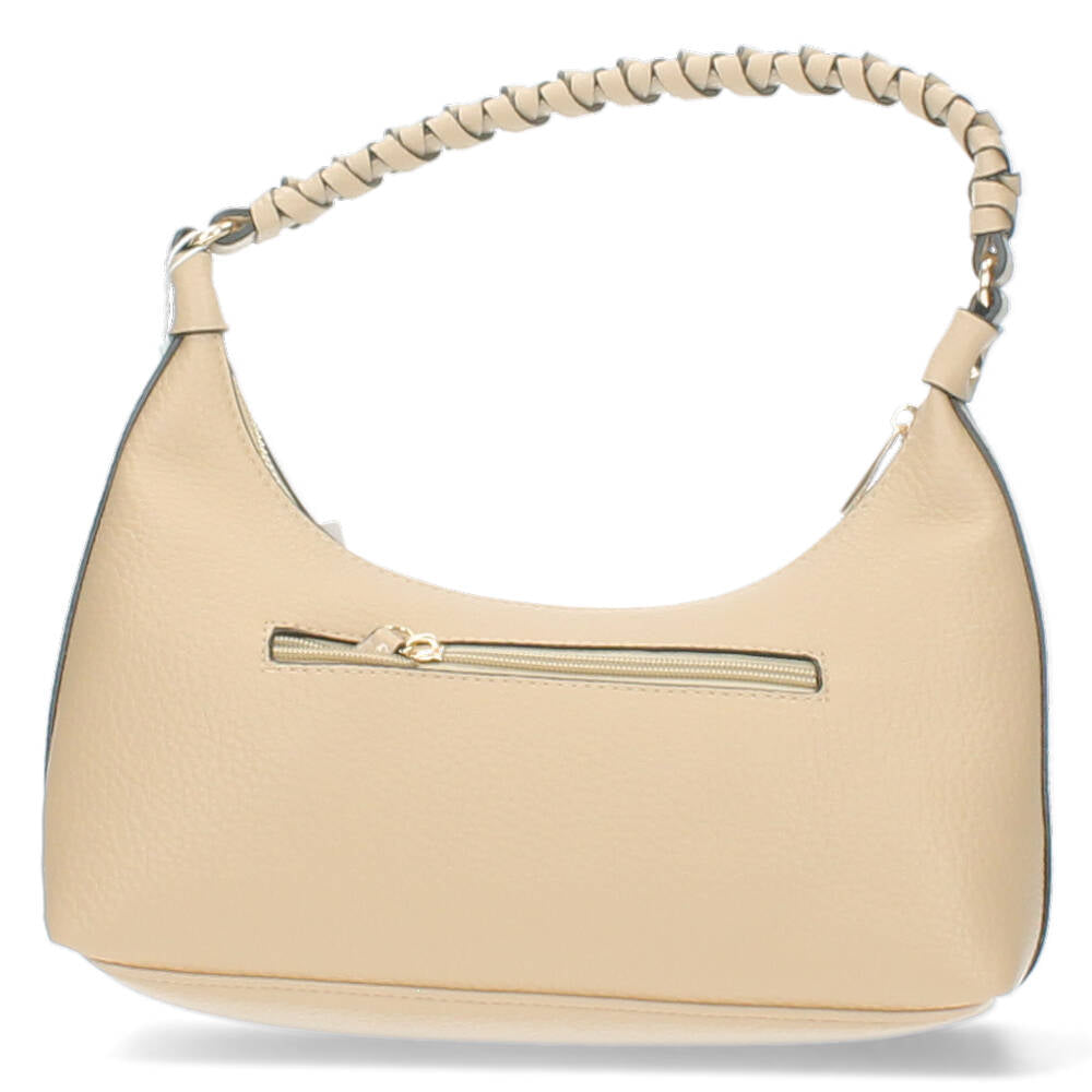 beige handtas