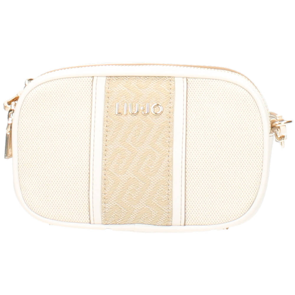 beige handtas