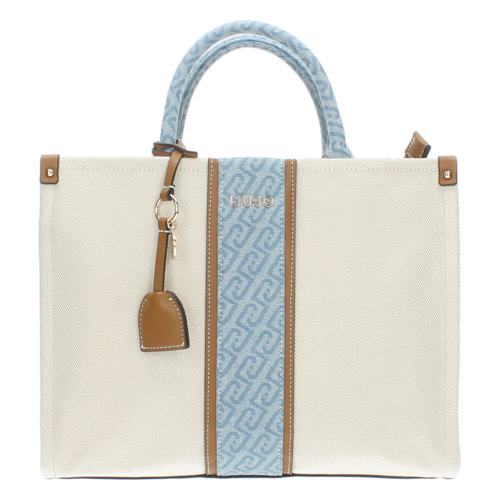 beige handtas