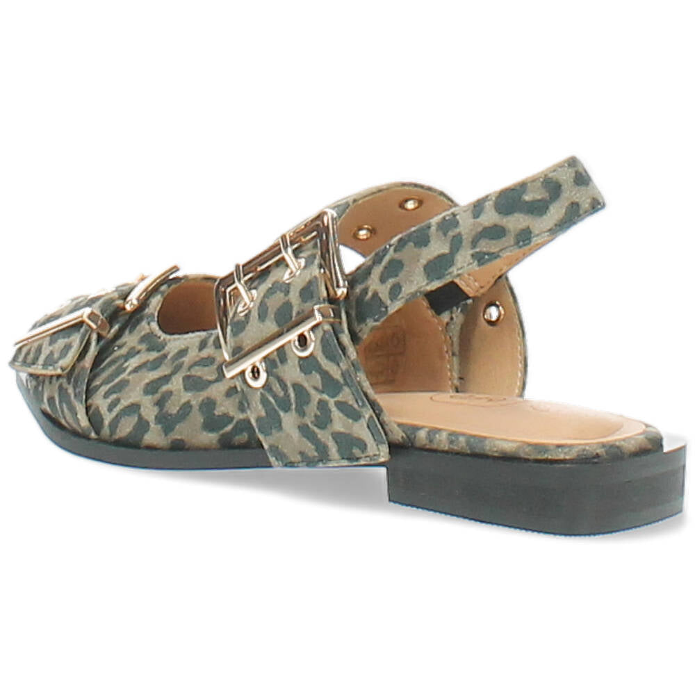 luipaarprint slingback