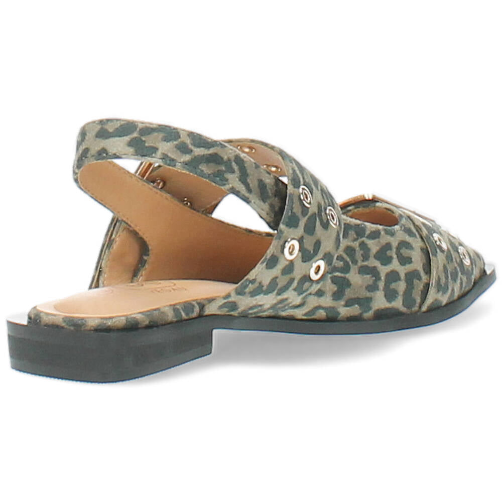 luipaarprint slingback