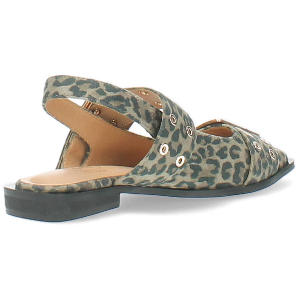 luipaarprint slingback