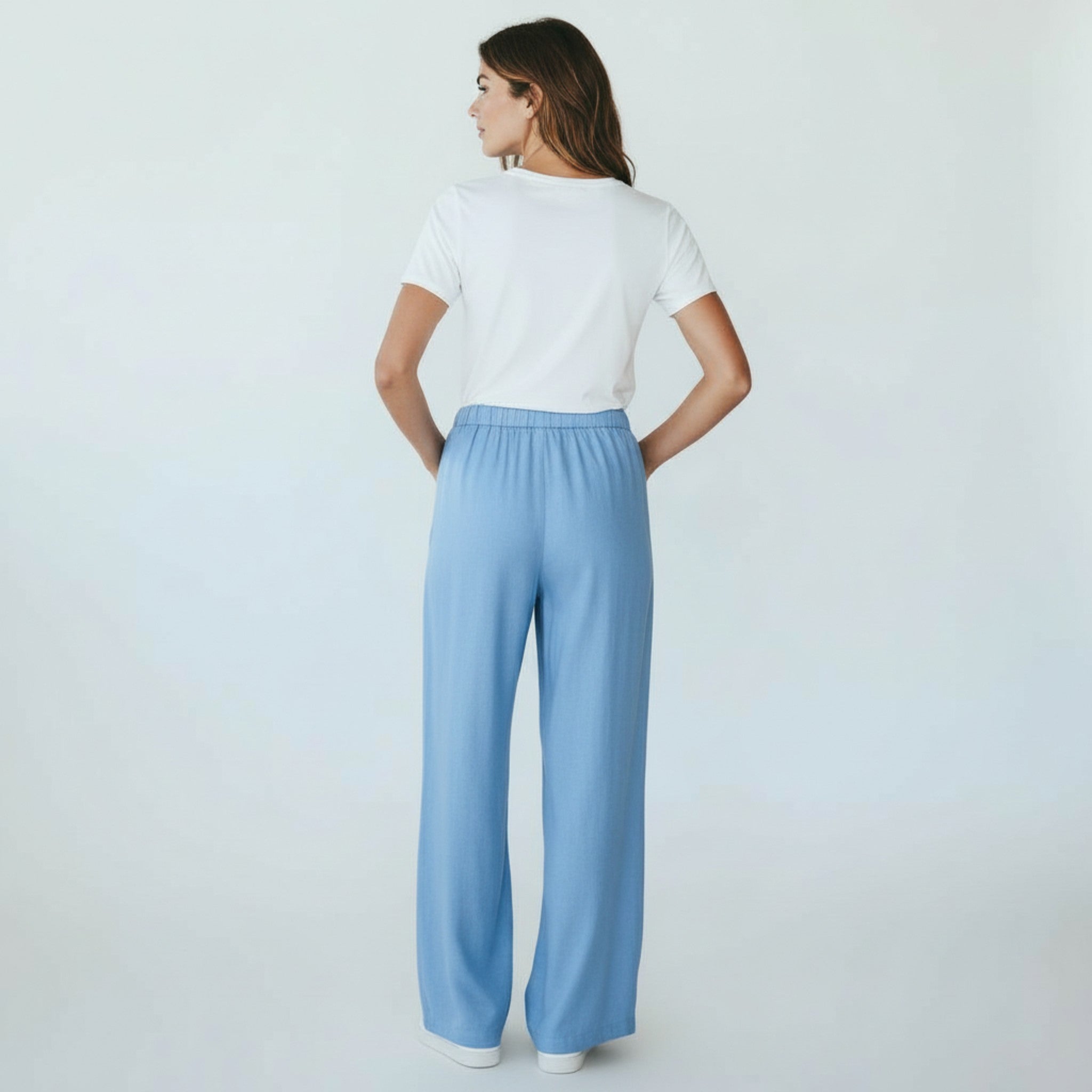 blauwe broek