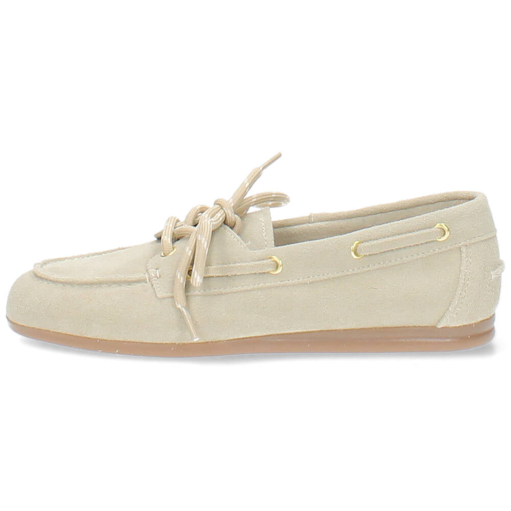 beige bootschoen